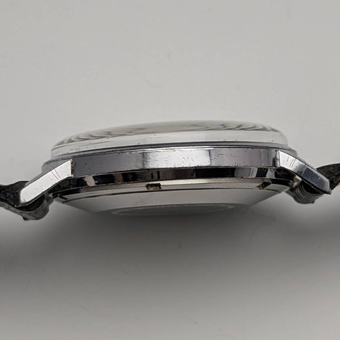 英国ヴィンテージ MAPPIN 自動巻き腕時計 3針カレンダー メタルケース 動作良好